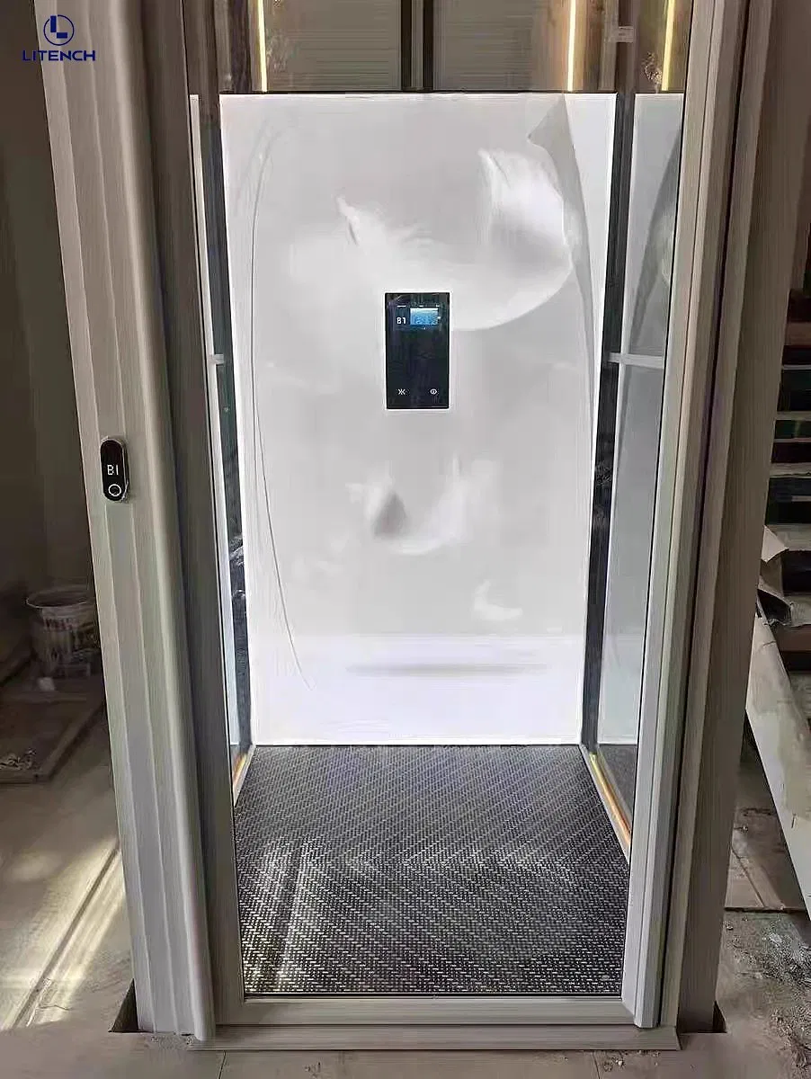 No Machine Room Small Passenger Elevator Hydraulic Home Lifts for Elderly