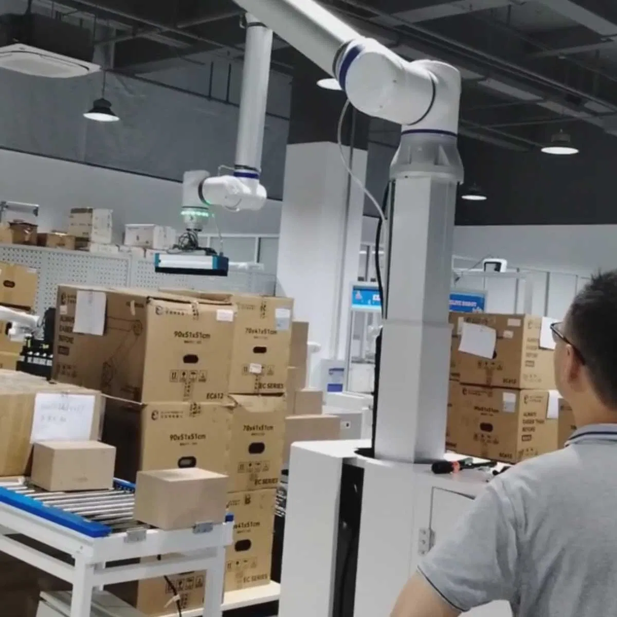 Customized Geming Universal Robots Articulated Arm Industrial Robot Transfer Unit Lift 100 with CE