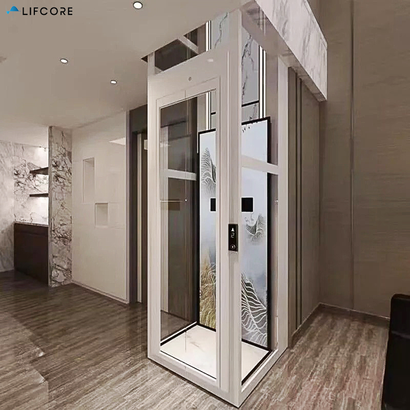 2 Floors Residential Lifts and Elevators Home Lifts for Elderly Shaftless Chair Lift