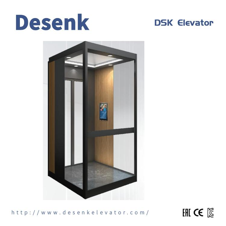 Luxury Cheap Passenger Home Wheelchair Villa Hydraulic Handicap Lift with Low Noise Machine Roomless