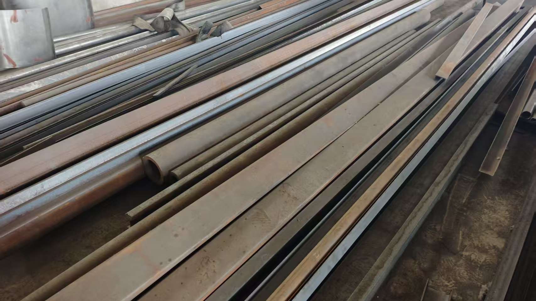 Elevator raw material storage at Foshan Dave Lift factory