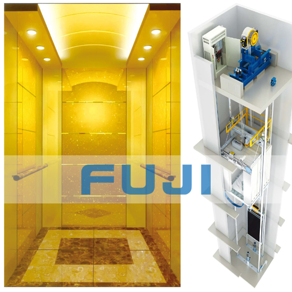 FUJI Small Residential Elevators Passenger Lift Used for Sale