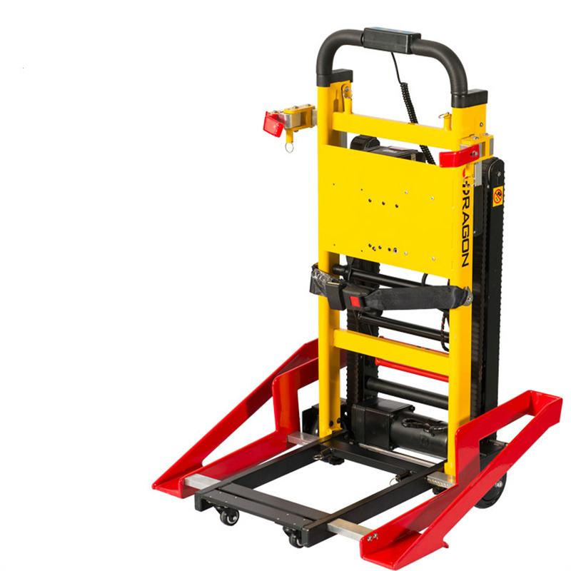 China Made Portable Stair Climber Trolley Powered Stair Climbing Wheelchair Lift Disabled Stair Climber Rehabilitation Therapy Supply