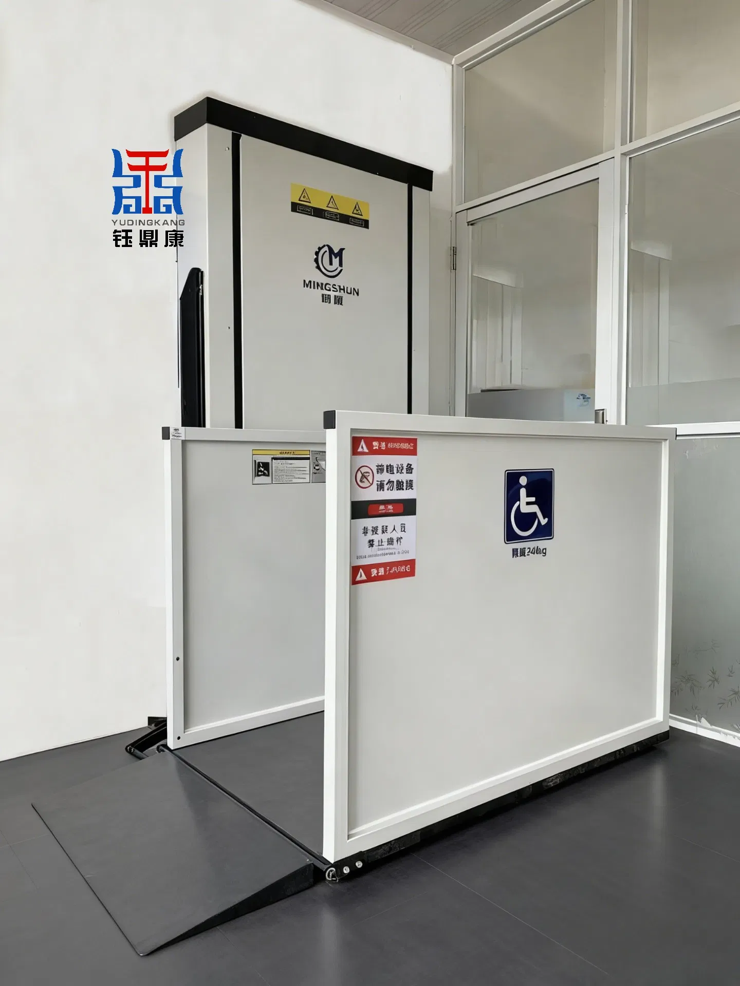 Safe Wheel Chair Stair Lift for Disabled with Multiple Safeguards ISO CE