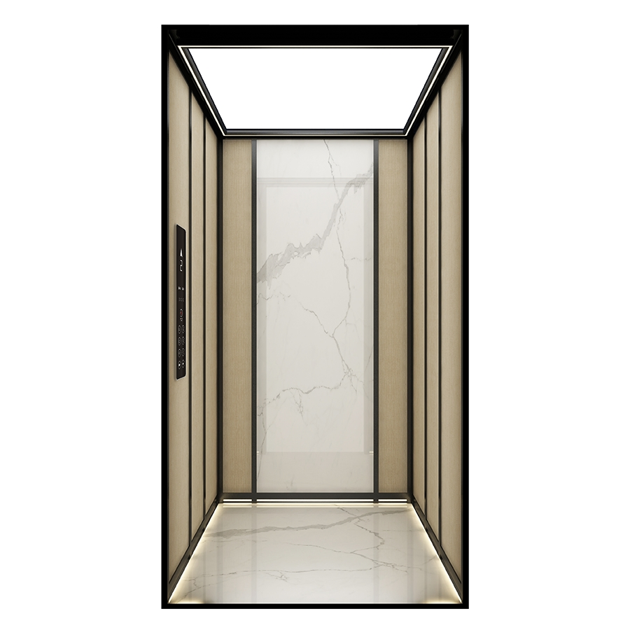 Low-Pit Machine-Room-Less Custom-Designed Car Home Villa Passenger Elevator