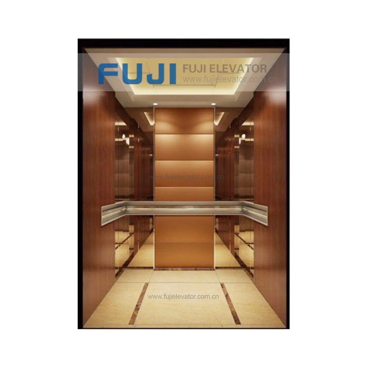 FUJI Glass Elevator Lift Villa Home Use Passenger Panoramic Elevator Lift