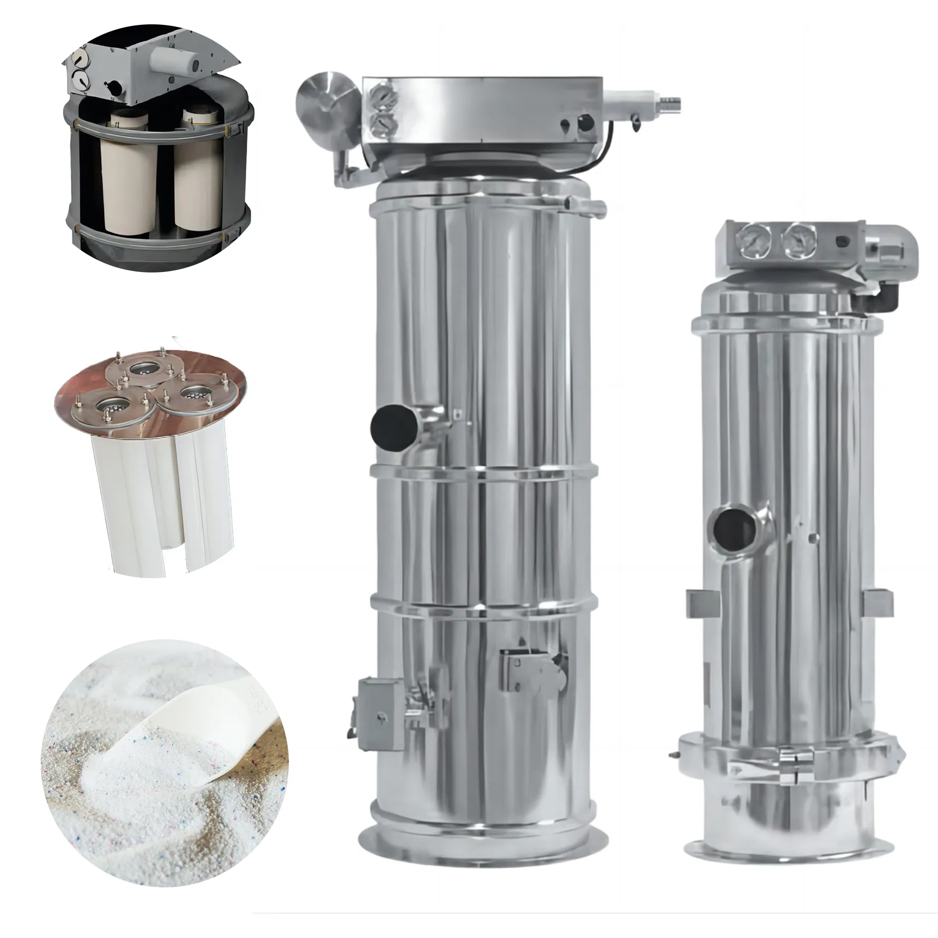 SS304 Vacuum Conveyor Elevator for Powder Material Handling and Conveying System