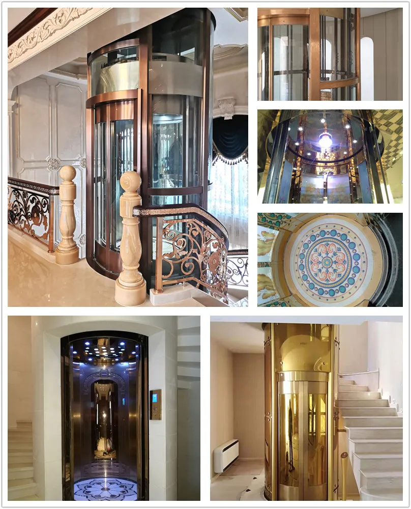 Luxury Panoramic Villa Elevator