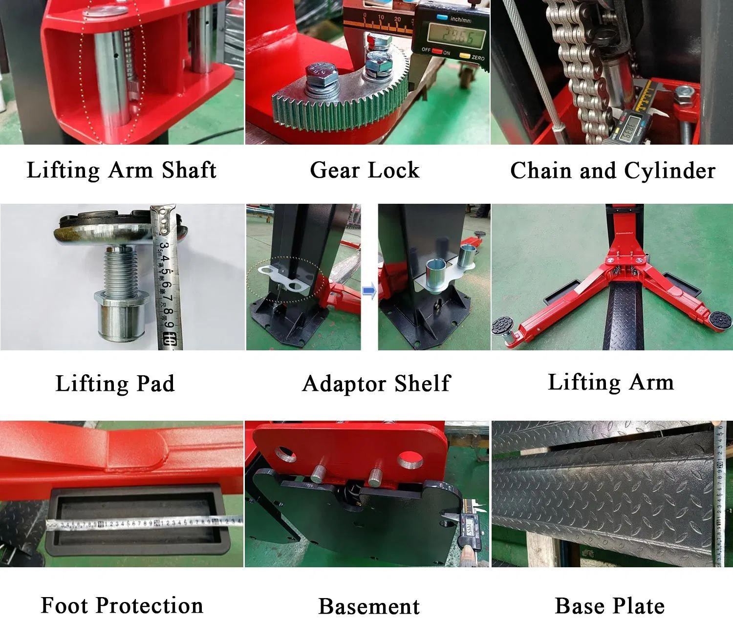 3.5t MID Size Car Hoist Scissor Hydraulic Auto Lift Home Garage