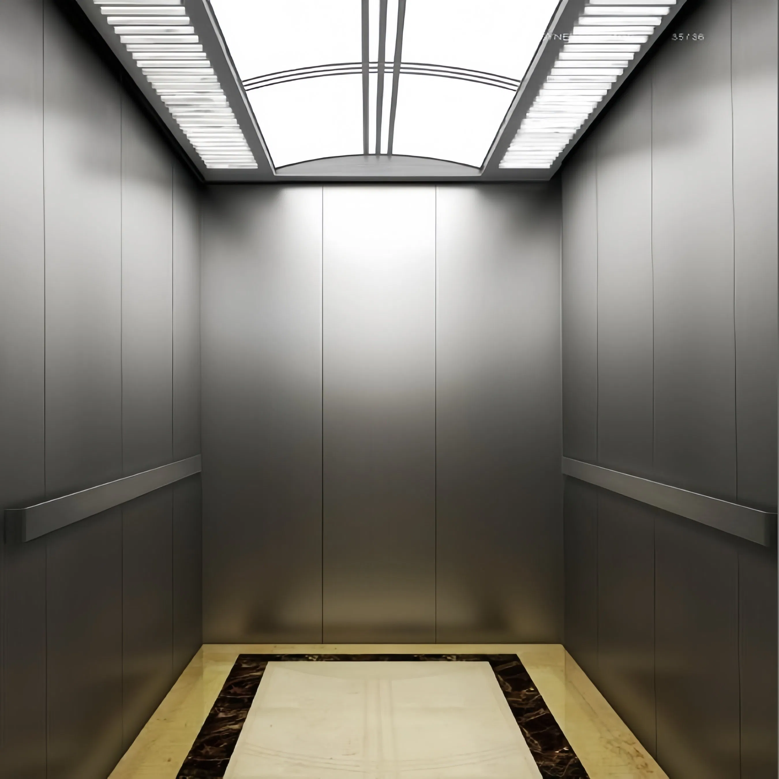 Stable Smart Traction Shaftless Gearless Passenger Hospital Approved Low Noise Medical Lift with Handicapped Operation