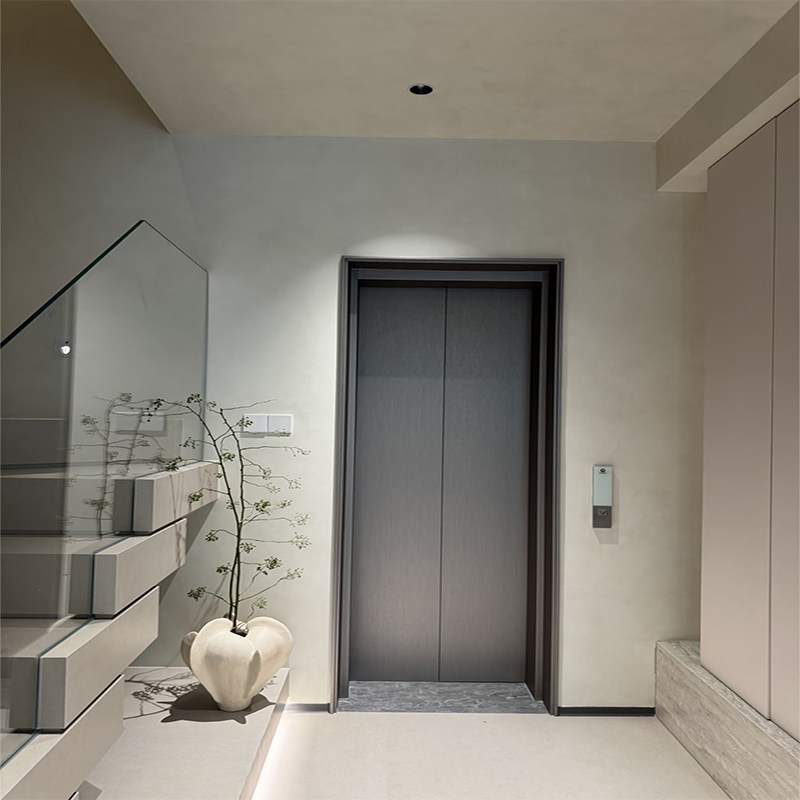 Panoramic Glass Indoor Home Luxury Villahydraulic Driven Elevator