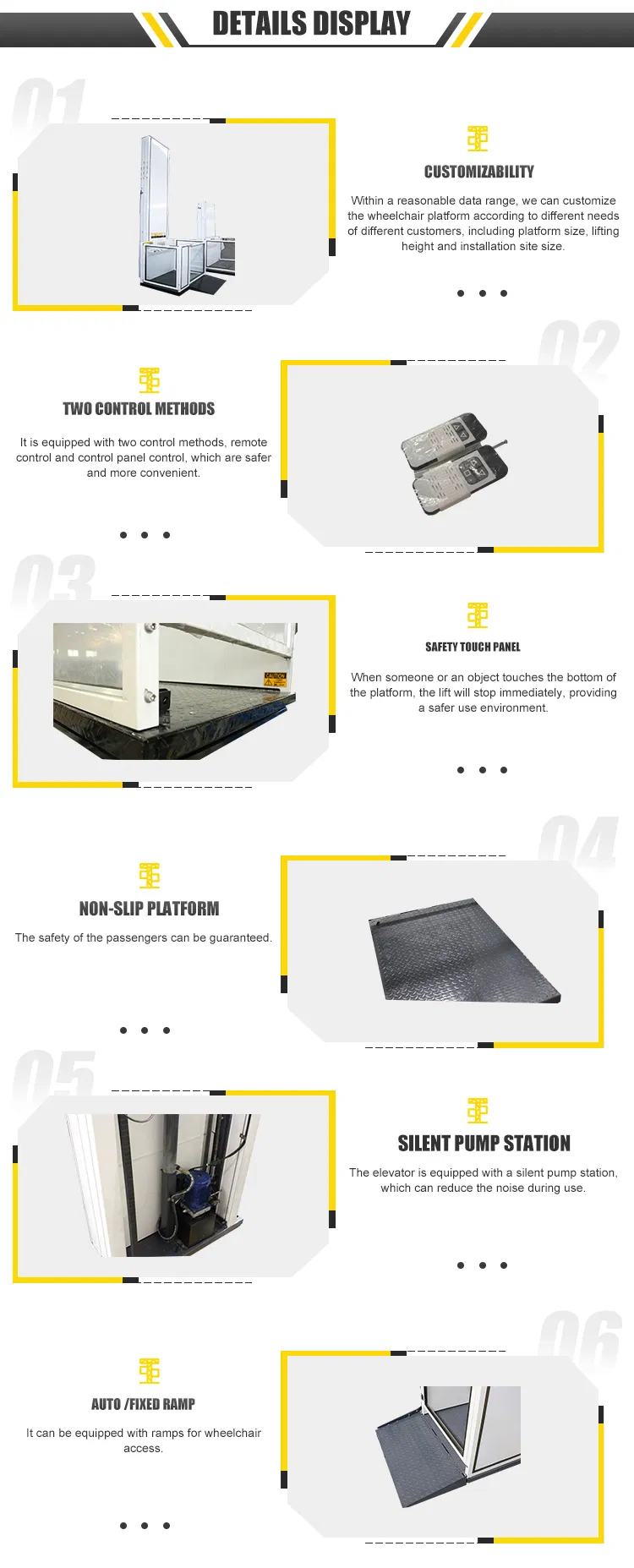 Wheelchair Lift Display 2