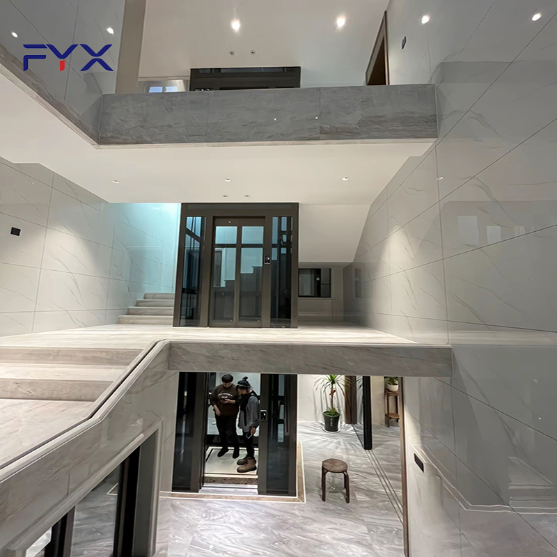 Space Saving Shaftless Gantry Frame Traction Home Lift for Indoor Use