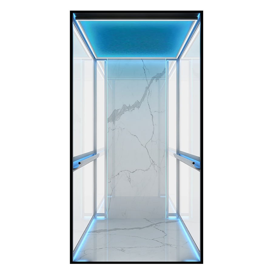 Low Pit Villa Elevator for Renovation - 100mm Pit &amp; No Structure Damage