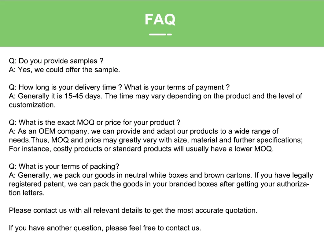 FAQ Overview