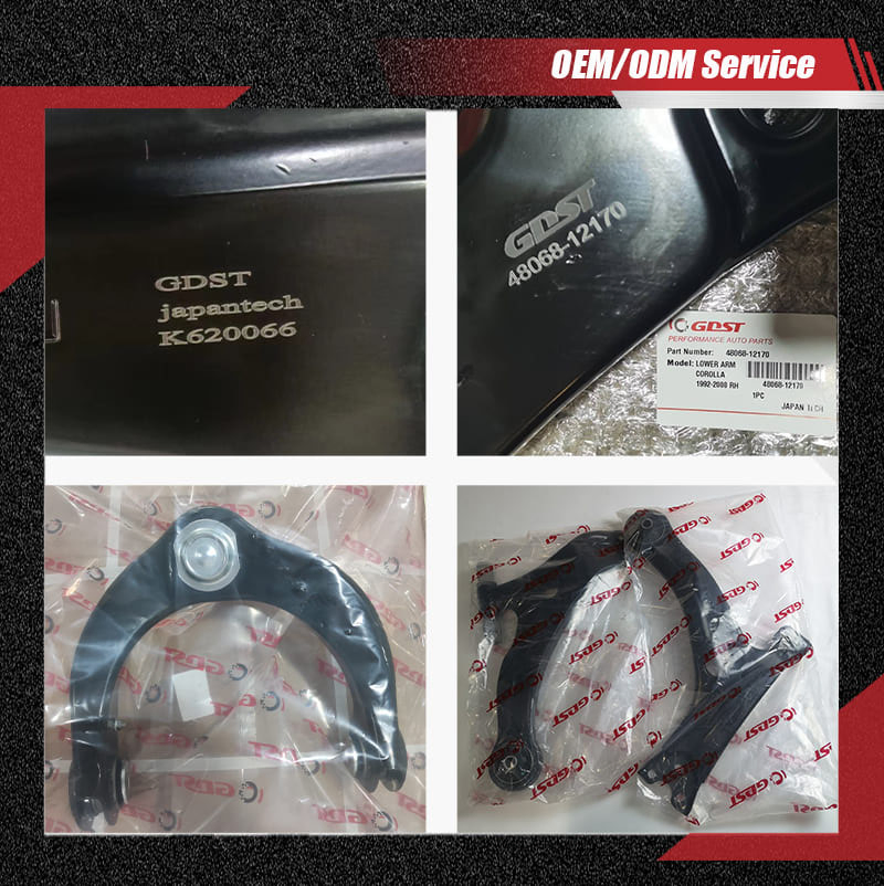 GDST Vehicle Car Truck Forged Aluminum Iron Auto Suspension Arm Control Arms for Toyota Honda Nissan Mazda Ford BMW Audi