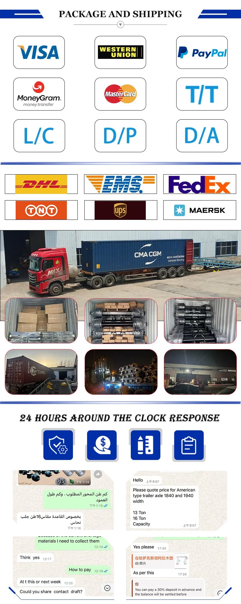 Packaging and Shipping