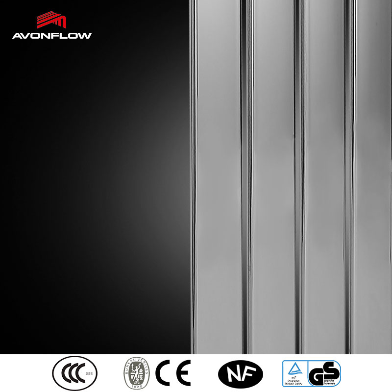 Avonflow CE/NF/GS/ETL/UL Chrome Hydronic Hot Water Central Heating Home Steel Designer Towel Radiator