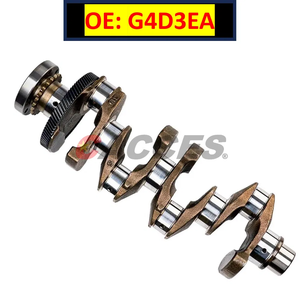 Crankshaft with Gear for Land Rover Jaguar Aj200 204dtd 2.0 Diesel Ingenium New 204dtd Single Turbo OE Replacement G4d3ca Lr113860 G4d3ea