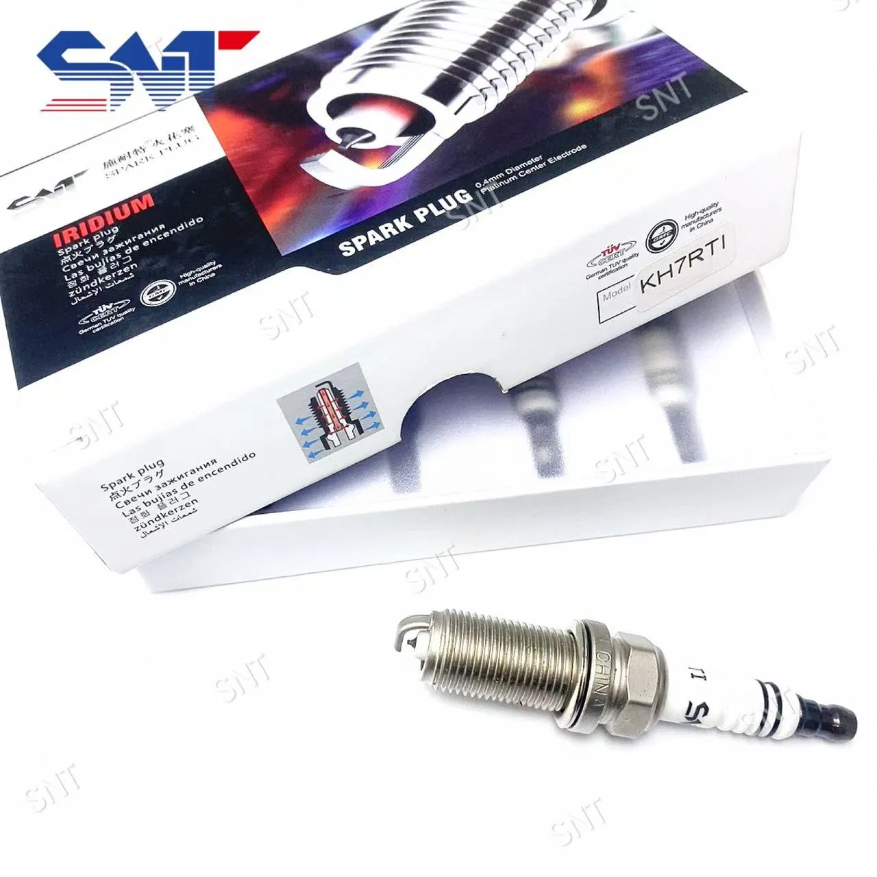 High Quality Low Price Auto Engine Parts Kh7rti Spark Plug, Same as Ngk 5018, Toyota 90919-01191, 90919-01247