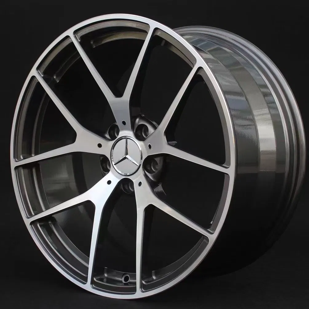 16"-24" Monoblock Chroming (polished) Forged Aluminum Wheel Hub.
