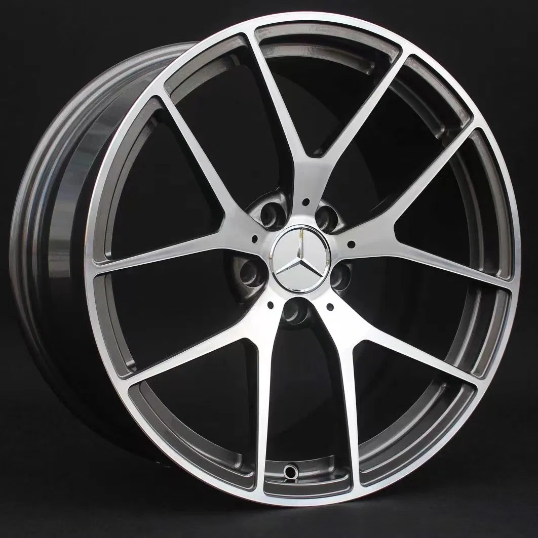 16"-24" Monoblock Chroming (polished) Forged Aluminum Wheel Hub.