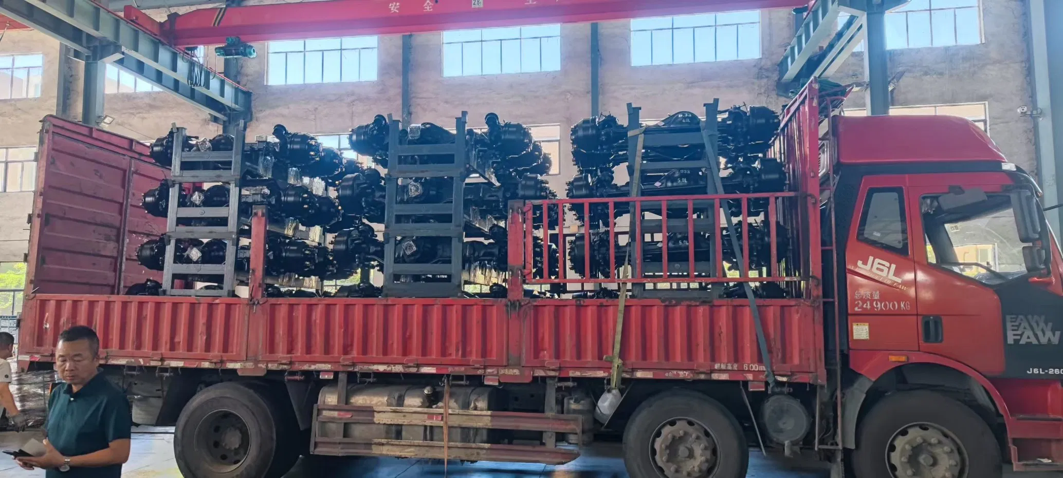 Ls 4WD Steering Drive Front Axle with Differential for off-Road Vehicle