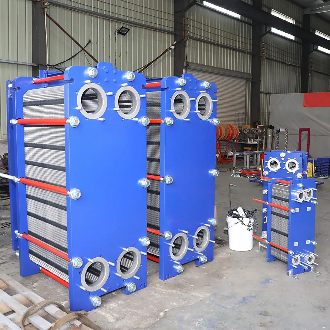 Customized, 304, 316L, Titanium Heater Shanghai Jiangxing Air Heat Exchanger Radiator
