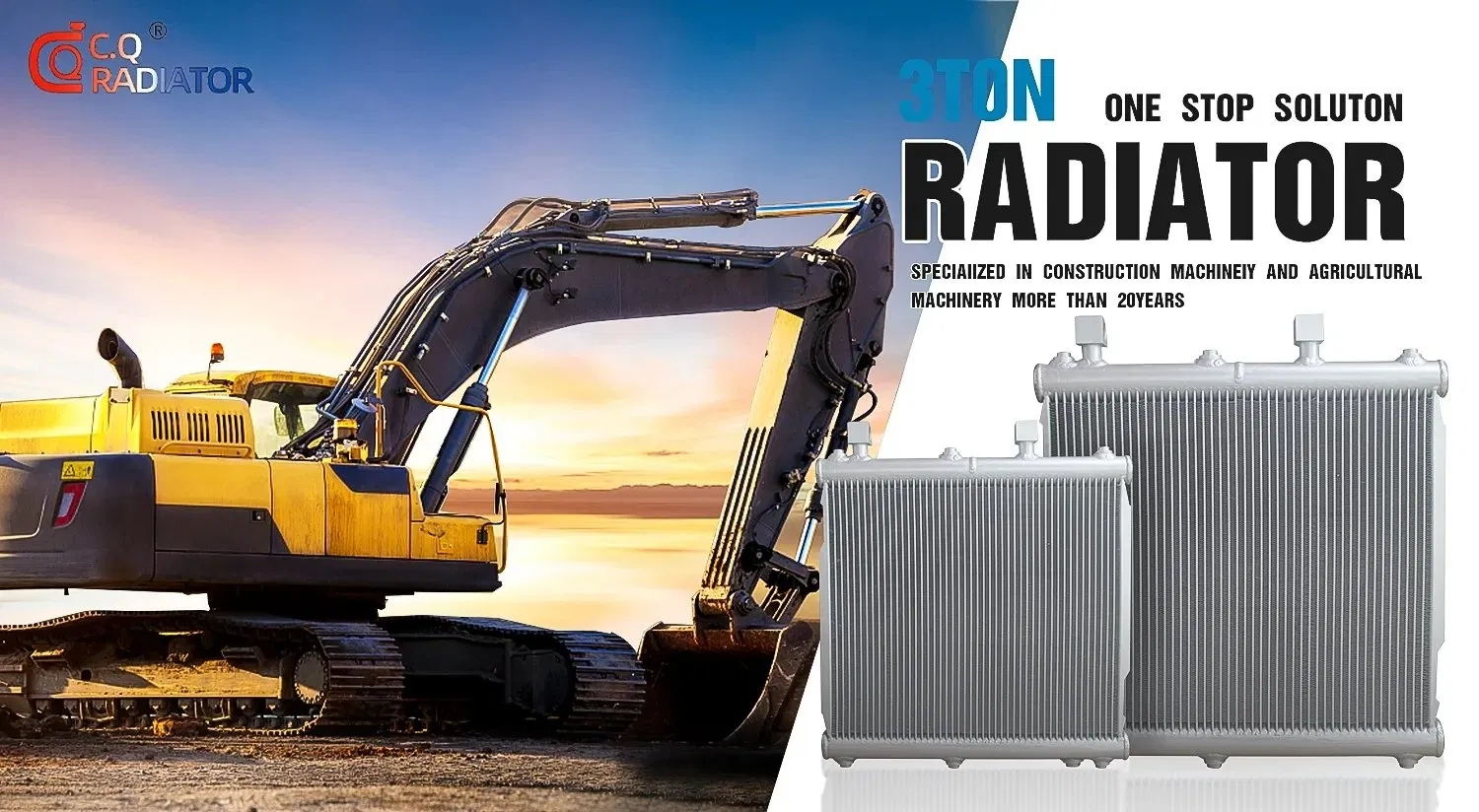 Reliable Excavator Radiator for Enhanced Engine Cooling Efficiency
