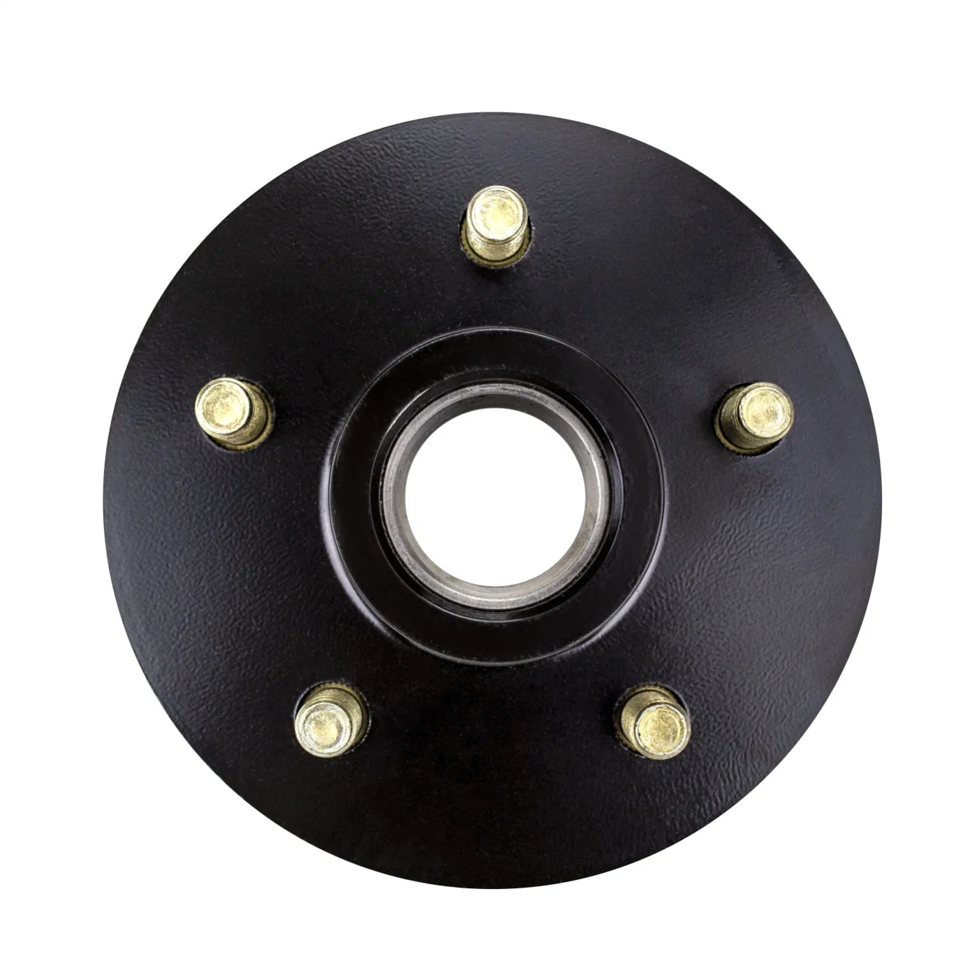 Trailer Wheel Hub,5 Bolt on 4 1/2" Trailer Hub with 1 1/4" x 3/4" Bearings (L67048 x 11949)