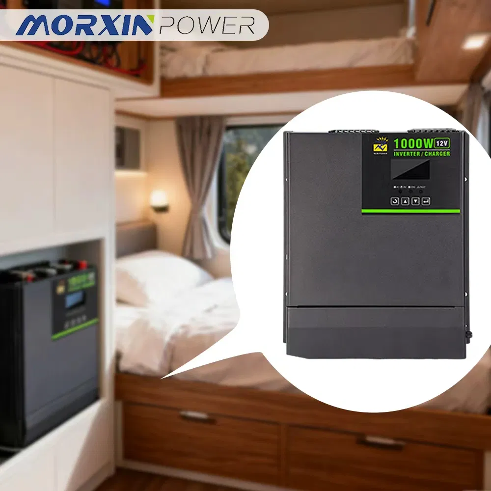 1000W/2000W/3000W/5000W on-Board Solar Pure Sine Wave UPS MPPT UPS RV Car Home Converter Power Inverter Charger