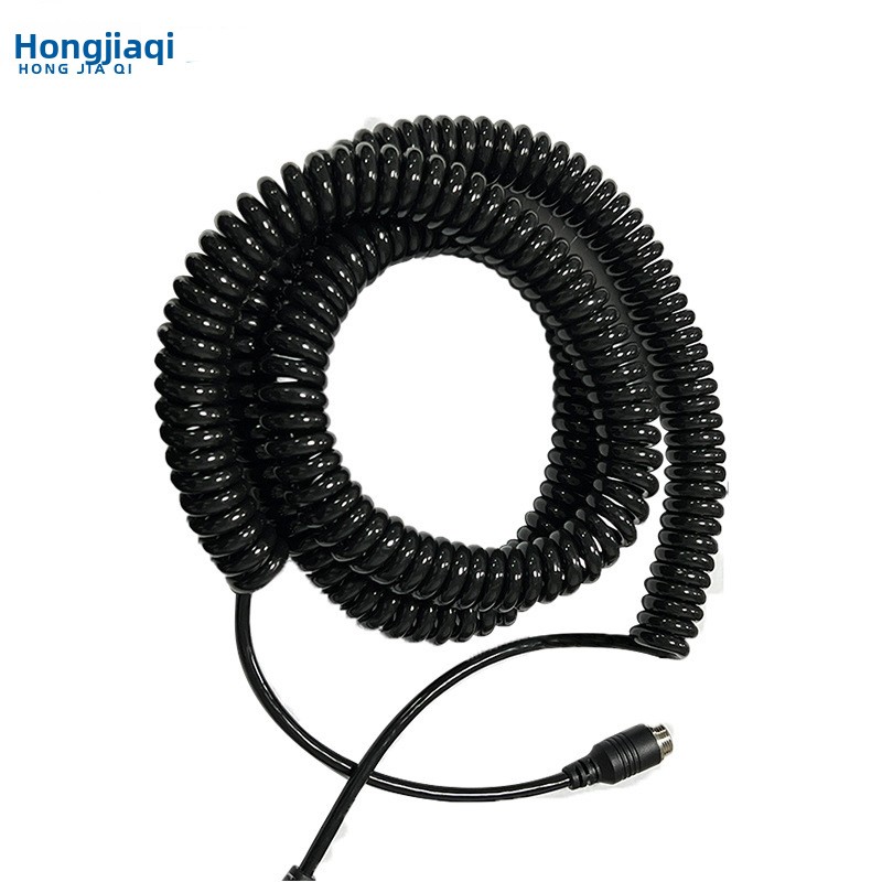 High Voltage TPU Spring Wire Harness for Industrial Vehicles