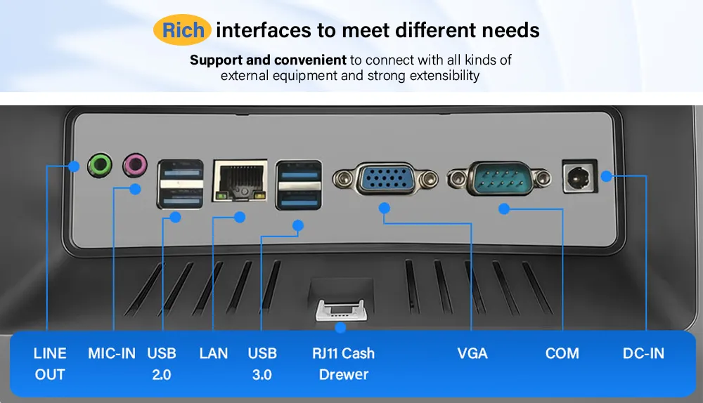 Customer display option POS