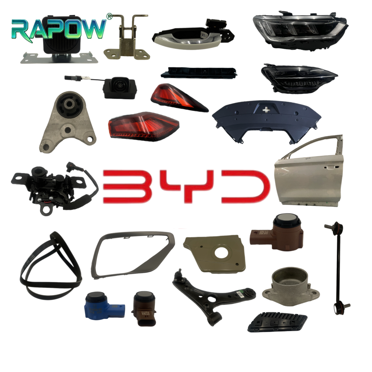 For BYD DOLPHIN SURF Auto Parts Wholesale OEM Body Suspension Spare Bumper Headlight Control Arm Shock Absorber for BYD EV RAPOW