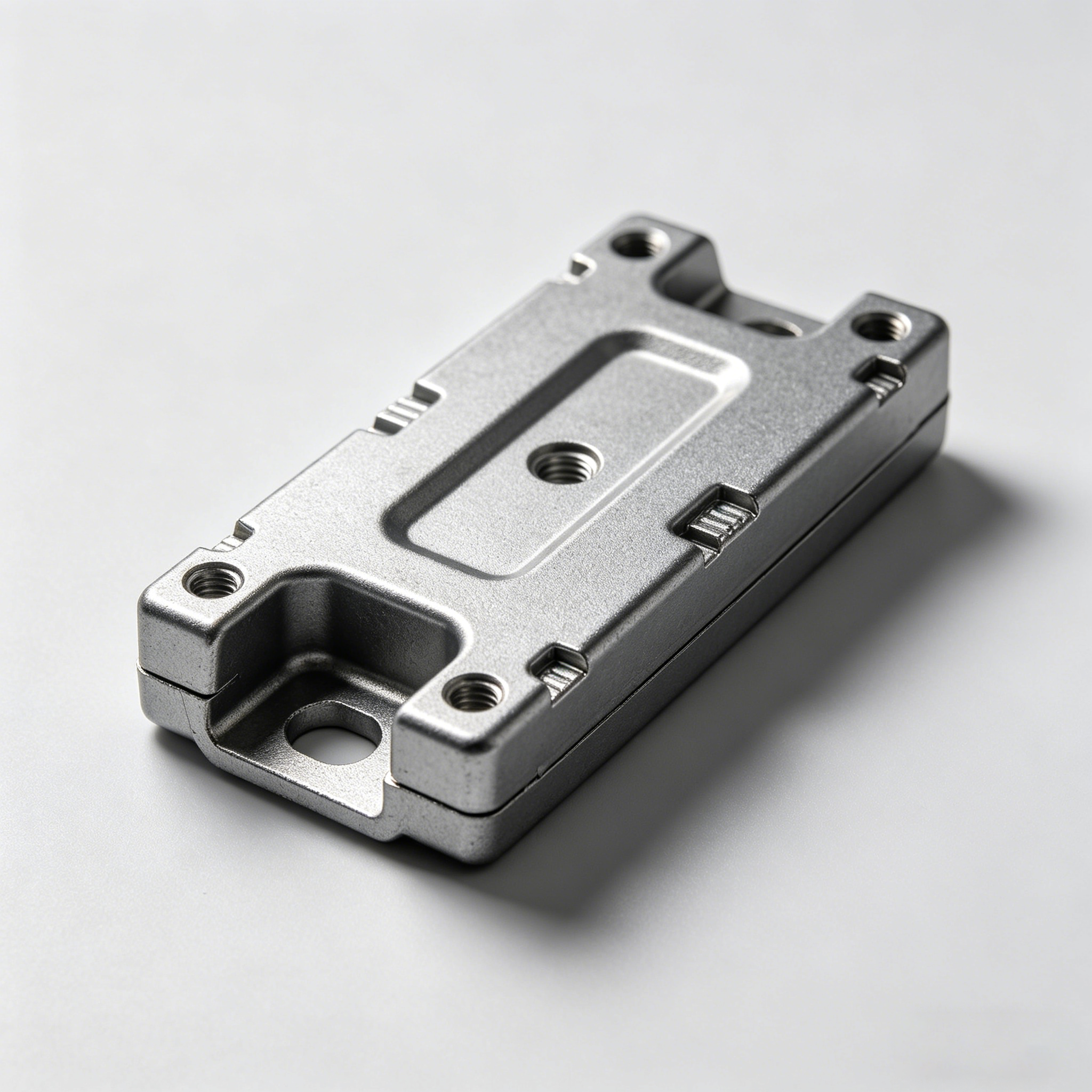 Custom Precise Lightweight High Strength Aluminum ADC12 Die Casting EV Lithium Battery Module End Side Plate For ESS Storage Kit