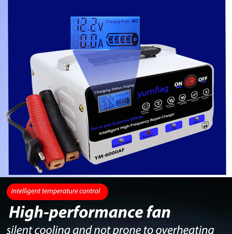 Intelligent Repair of 12V and 24V on-Board AGM Lead-Acid Battery Chargers