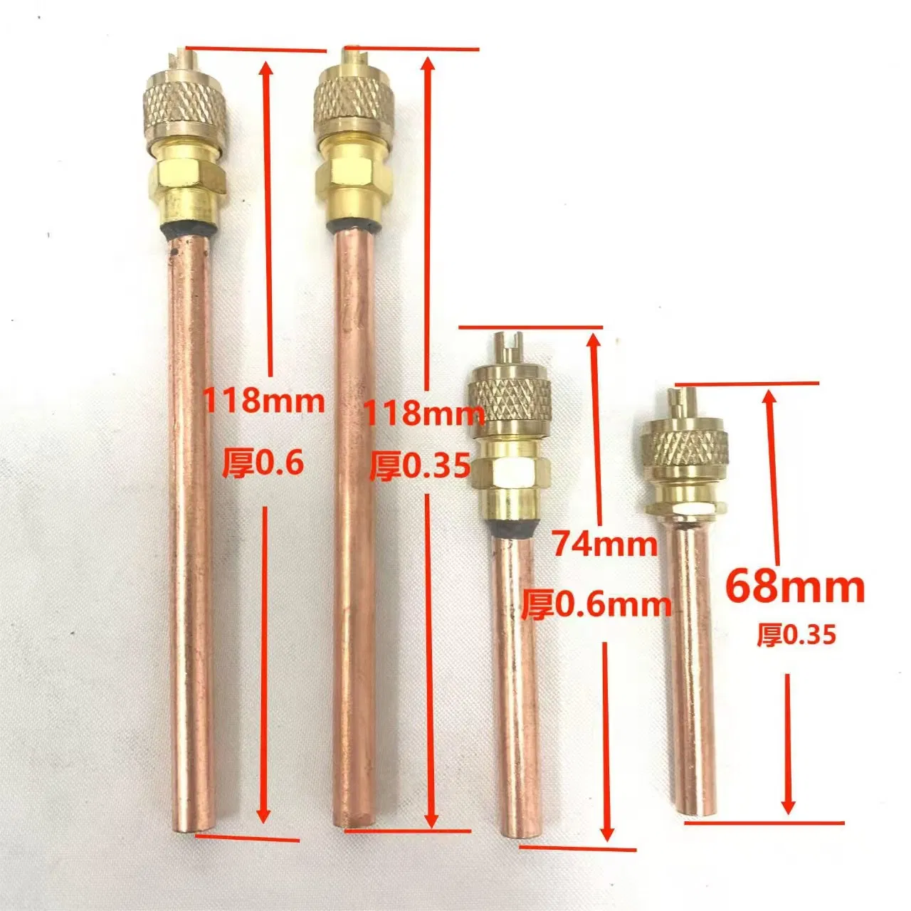 Refrigerant Charging Check Valve Suitable for Use in Refrigerators and Hydronic Cooling Systems