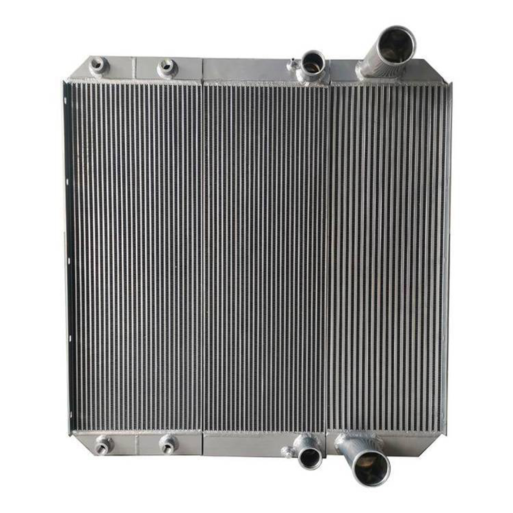 Custom Intercooler With Internal Baffles For Optimized Flow Distribution Maximizes Heat Exchange Efficiency