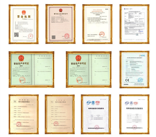 CE ISO Certificates