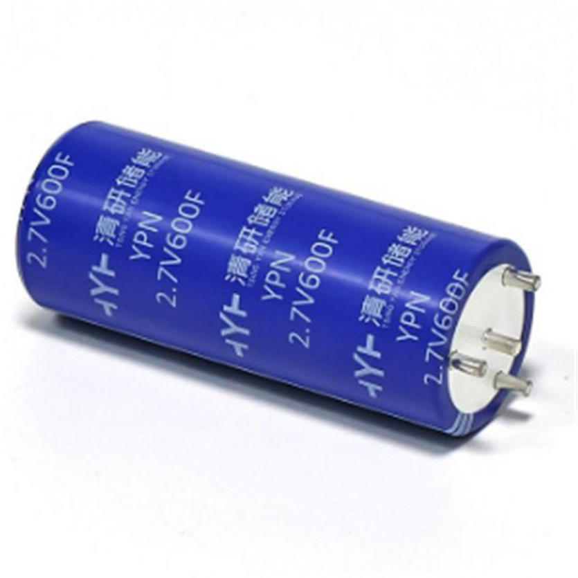 Laser Welded Three-Jaw Capacitor 600f Renewable Energy Systems 2.7V Applications