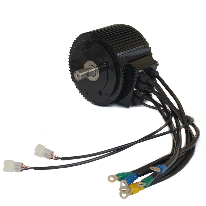 Hot sale PMSM motor 72v 10KW Electric drives for vehicles electric car motor kit for motorbike liquid cooling