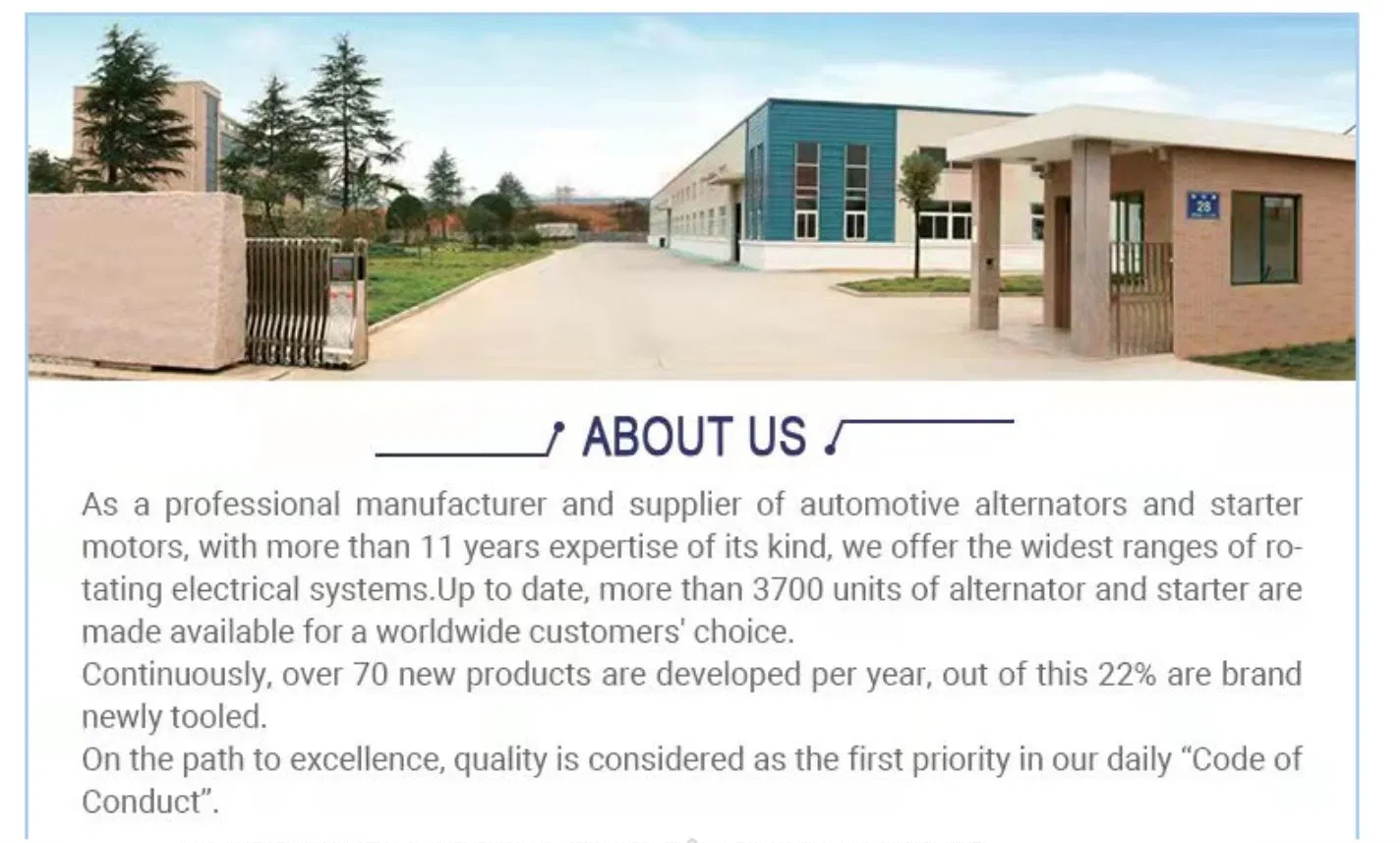 Widest Coverage of Parts&Components of Rotating Electricals, Rotor, Stator, Electronics