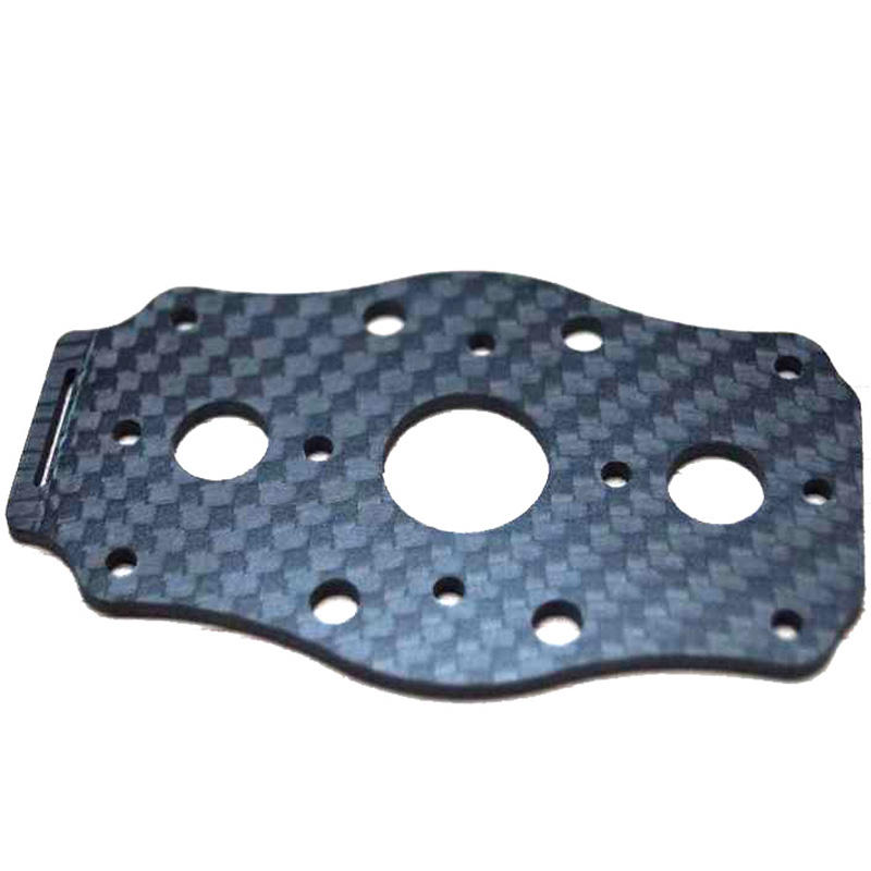 OEM July Carbon Fiber Racing Drift RC Car Chassis Parts CNC Custom Thickness 2.5mm/3mm 3k Customizable Lightweight High Strength