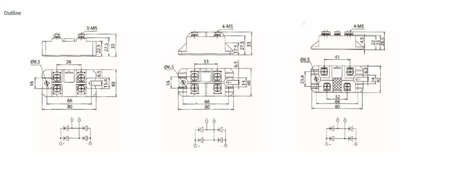 Thyristor Module Detail View