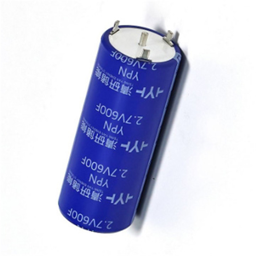 2.7V 600f Laser Welded Super Capacitor Three Jaw for Solar Systems Use