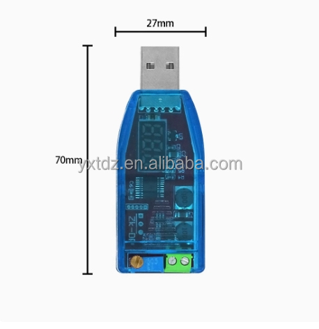 DC-DC USB Power Supply Module Front View