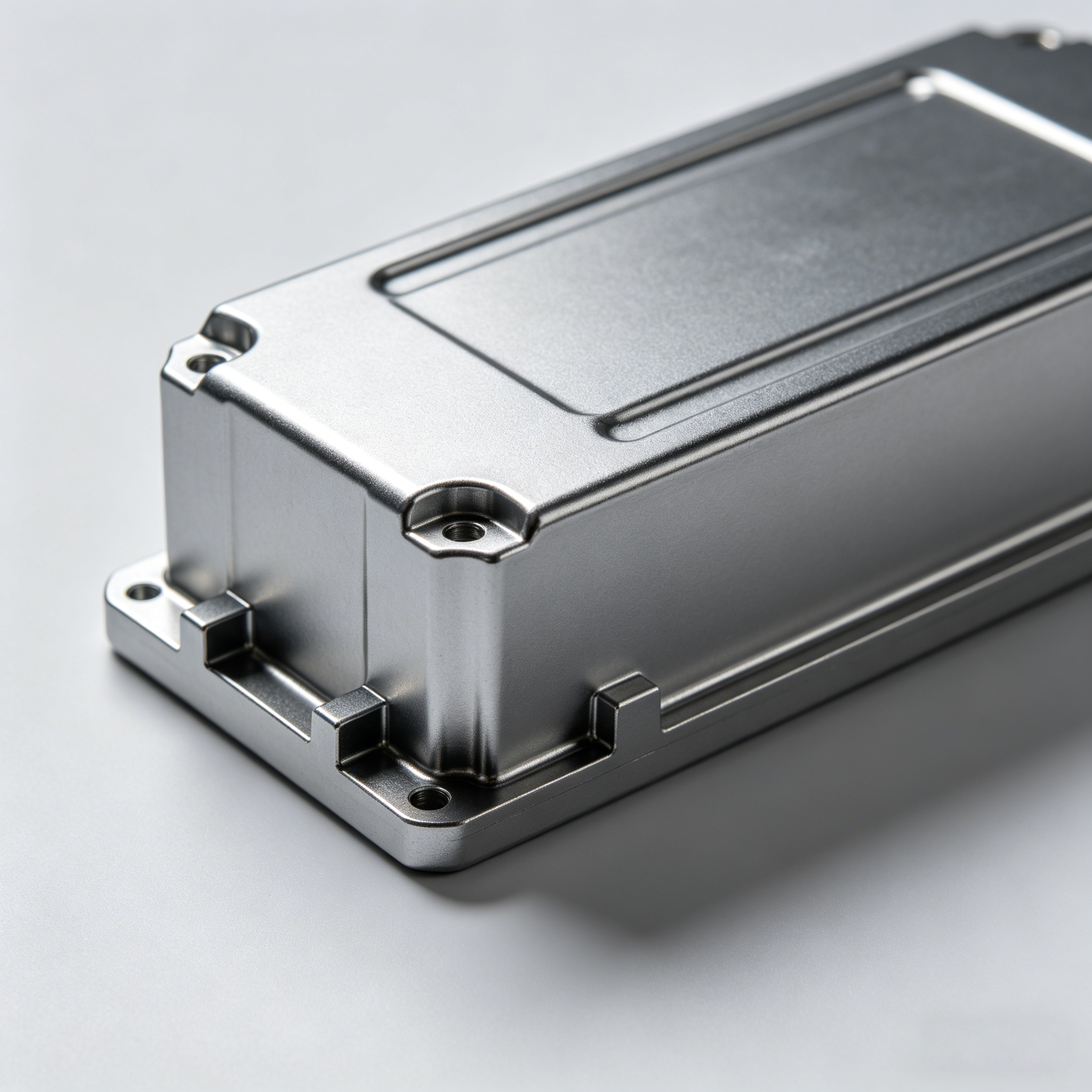 Custom Precise Lightweight High Strength Aluminum ADC12 Die Casting EV Lithium Battery Module End Side Plate For ESS Storage Kit