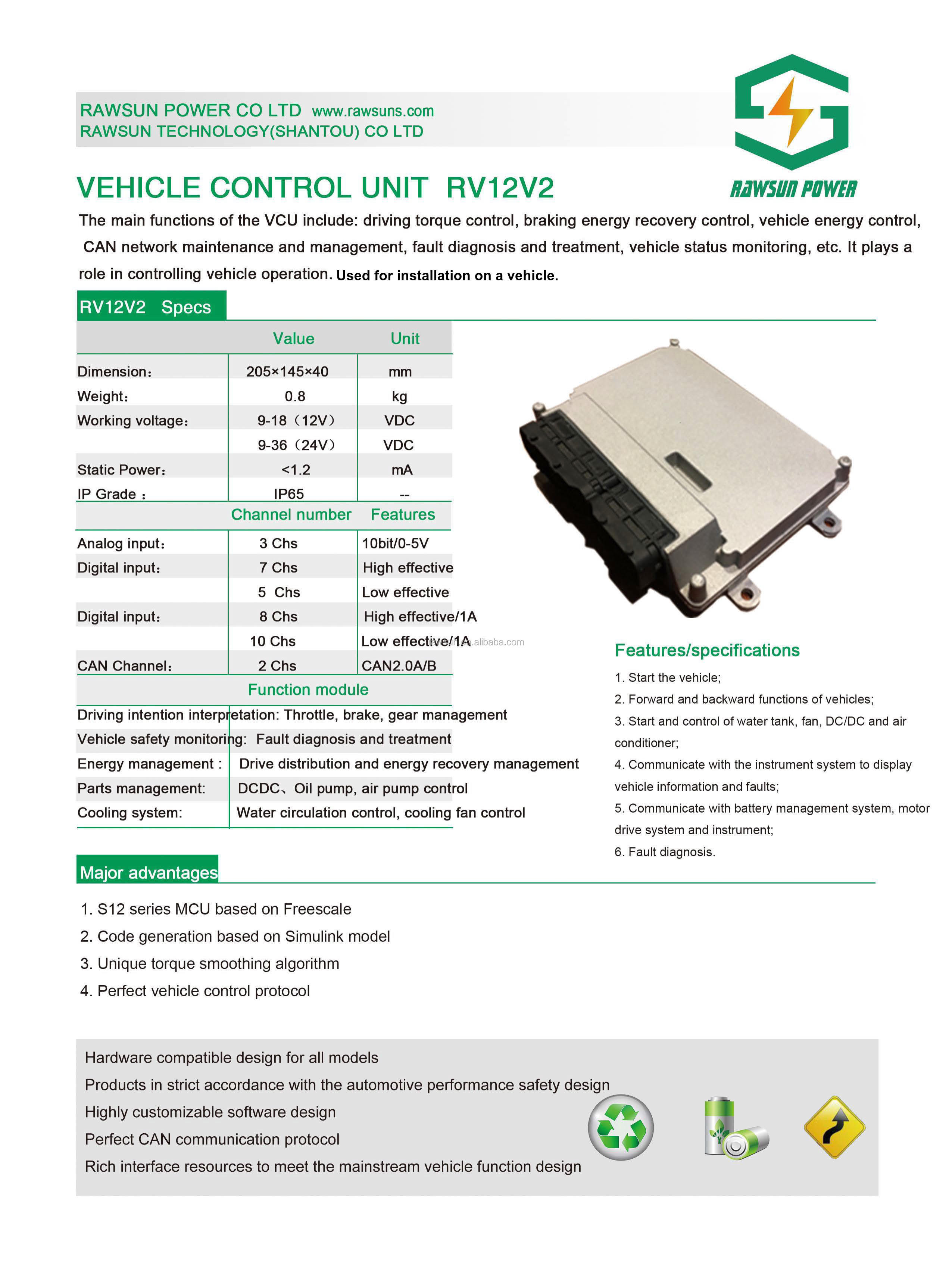 Technical Specifications Details