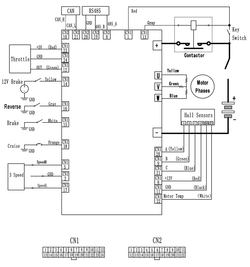 Wiring with Contactor