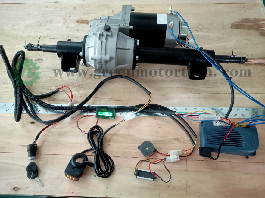 For Electric Vehicle Drive Axle Transmission Parts Assembly,800w Driving Axle of Elderly Scooter